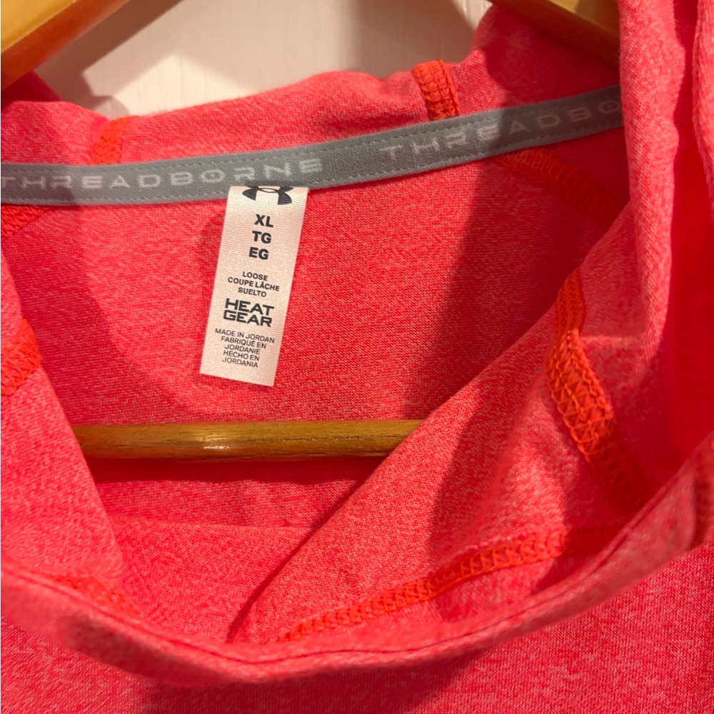 Under Armour Women’s Coral Long Sleeve Hoodie - Picture 3 of 3
